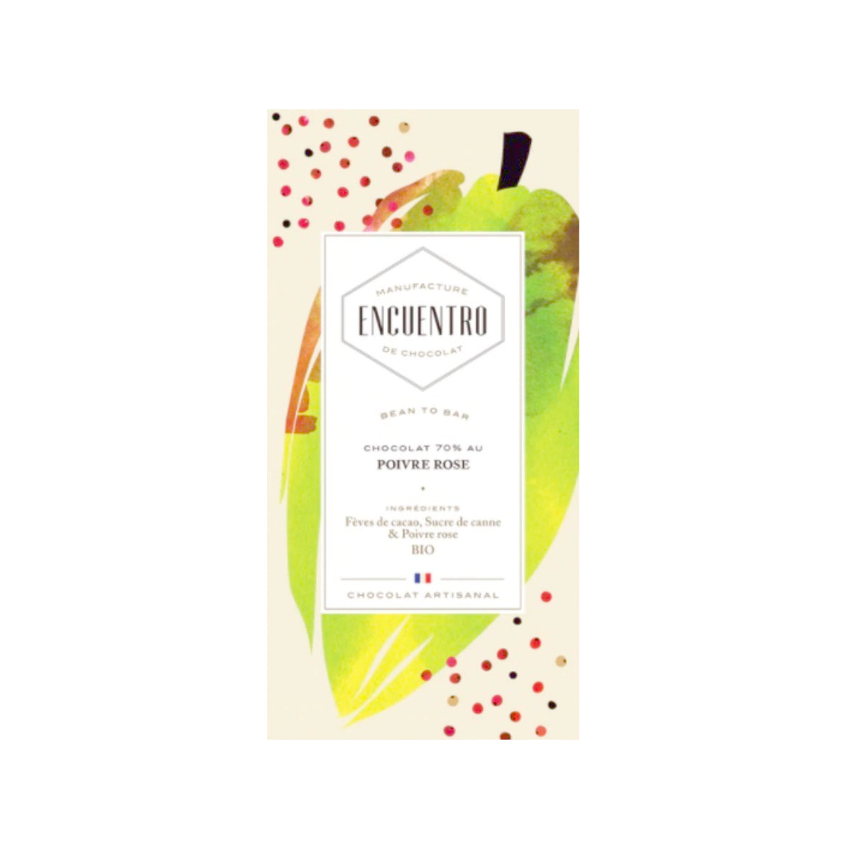 Encuentro 70% Au Poivre Rose - 75g