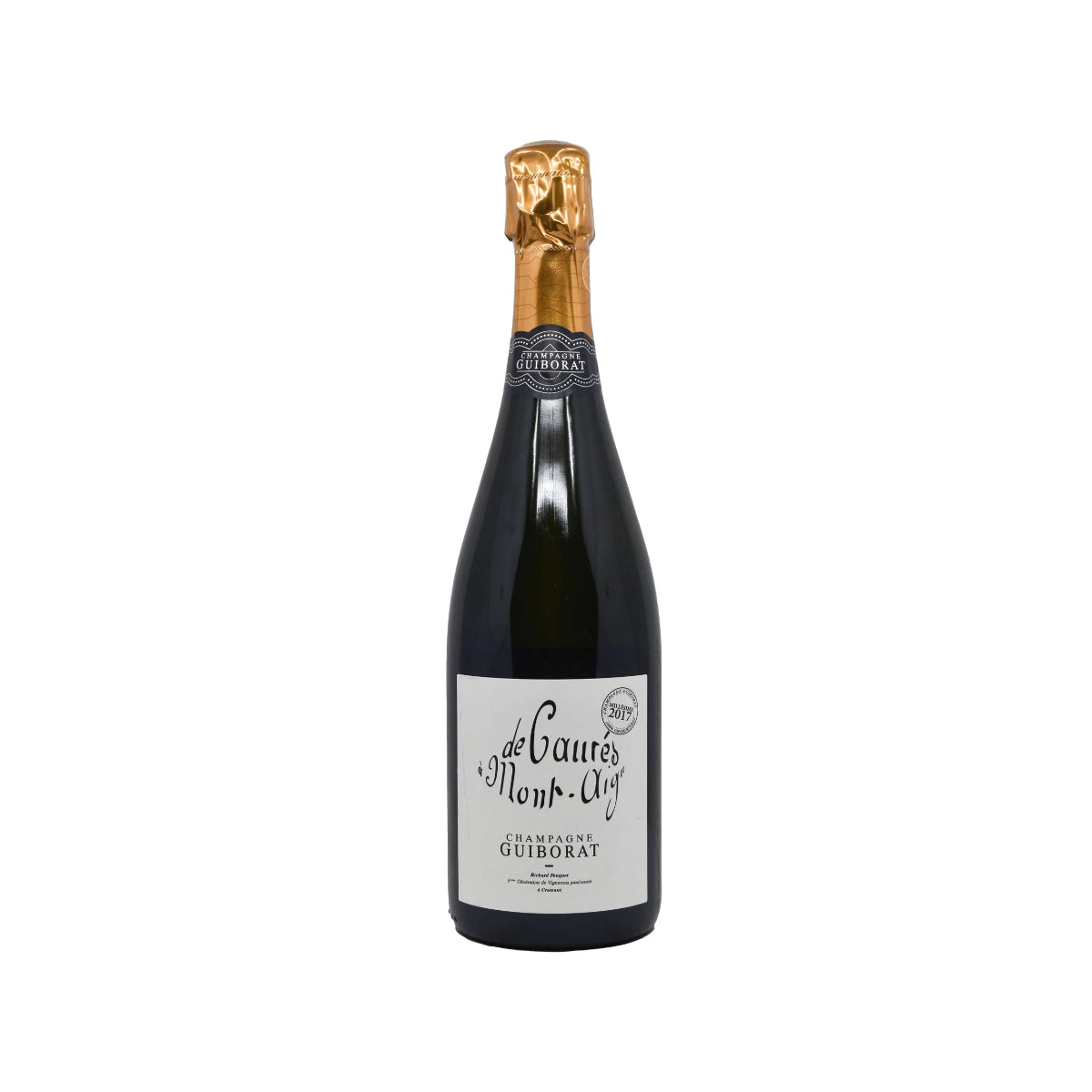 Guiborat, De Caures a Mont Aigu Grand Cru Extra Brut, 2019