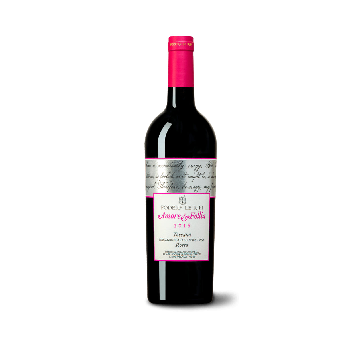 Podere Le Ripi Toscana Rosso IGT, Amore e Follia, 2018