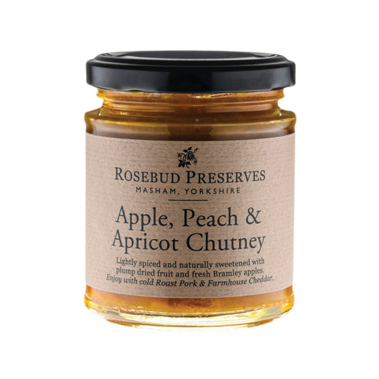 Rosebud Preserves Apple, Peach & Apricot Chutney