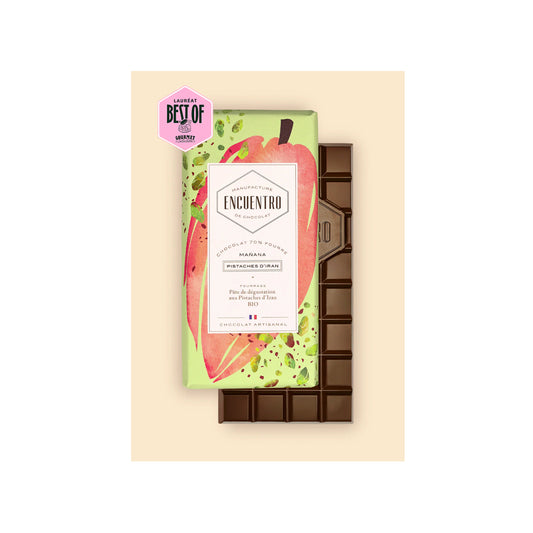 Encuentro 70% Chocolate Bar with Iranian Pistachios - 75g