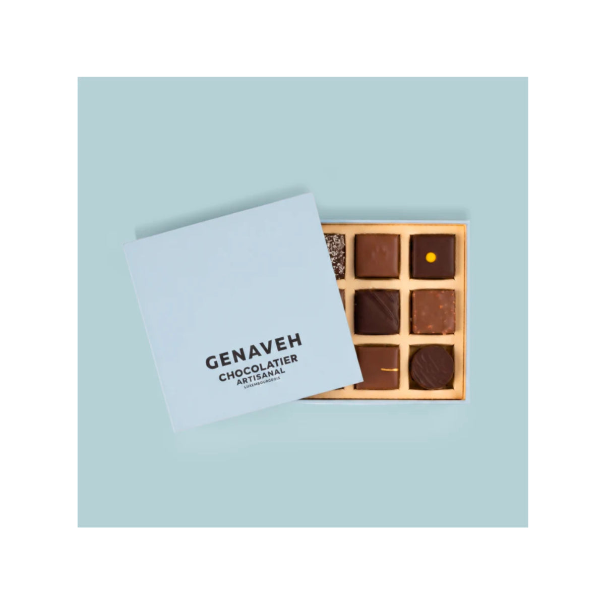 Genaveh Box 9 Chocolates