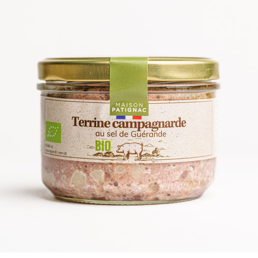 Maison Patignac, Country-style terrine with Guérande salt - 180g
