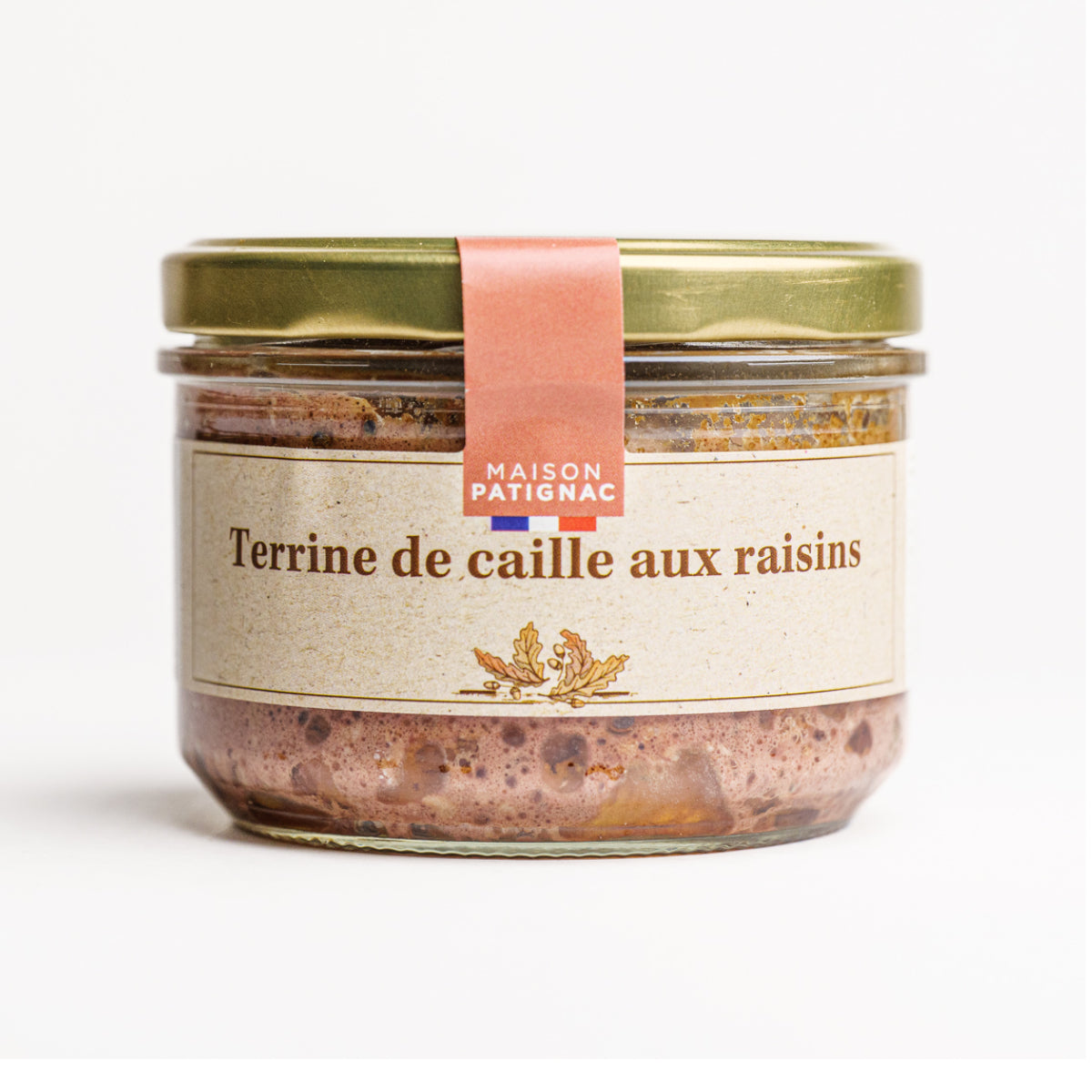 Maison Patignac, Quail terrine with grapes - 180g