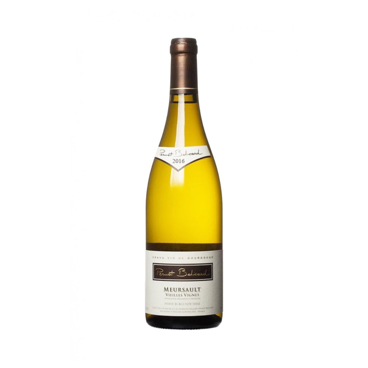 Pernot Belicard Meursault Vieilles Vignes, 2018